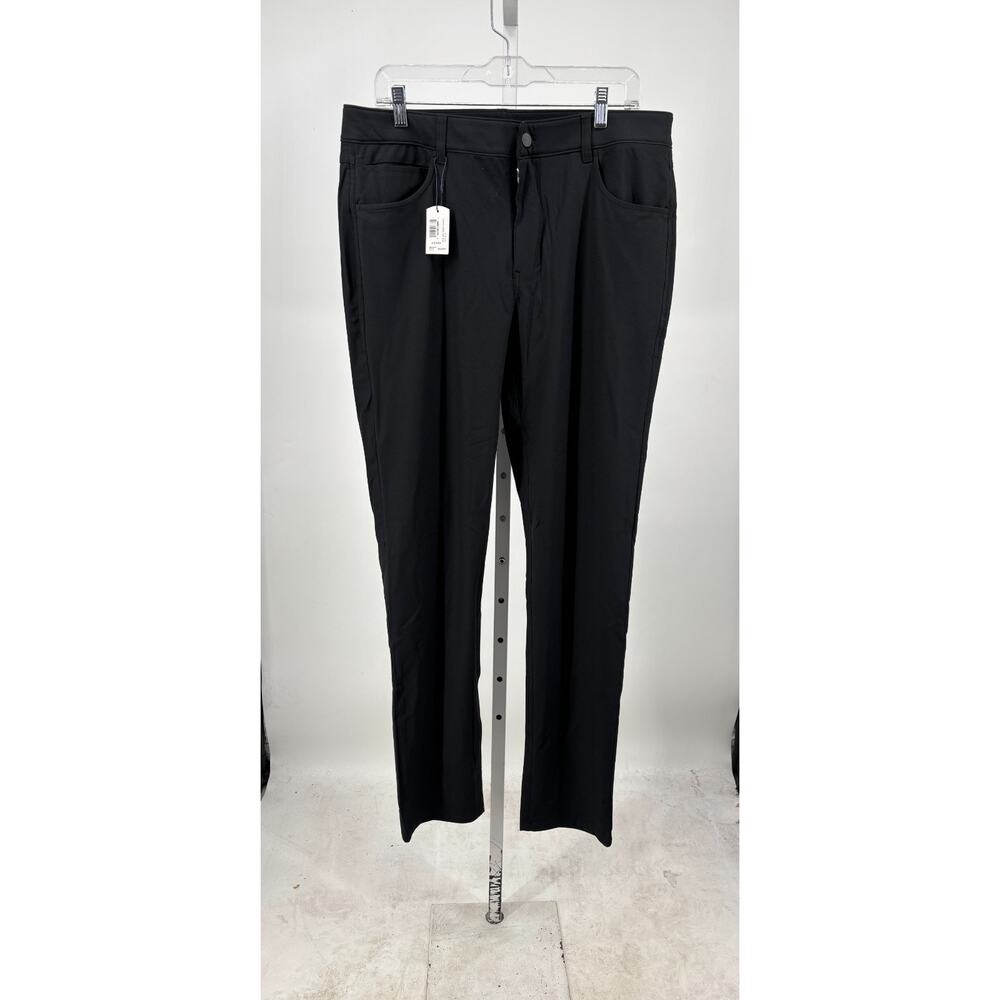 Johnnie-O Cross Country Prep-formance Chino Pants Mens 34x34 Black JMPA1450 NWT